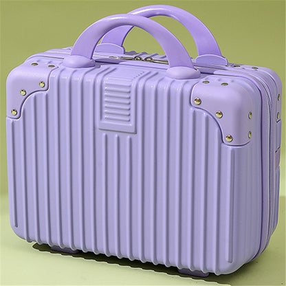 Vintage 14-Inch Mini Makeup Case and Travel Box