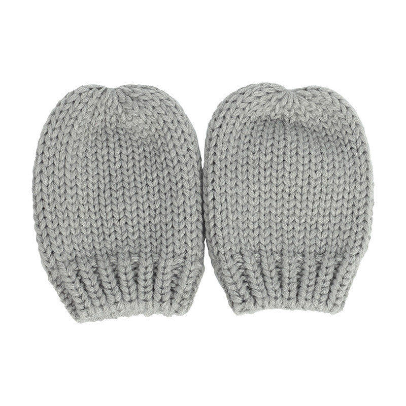 Children's Wool Knitted Ear Cap for Newborns (3-18 Months)