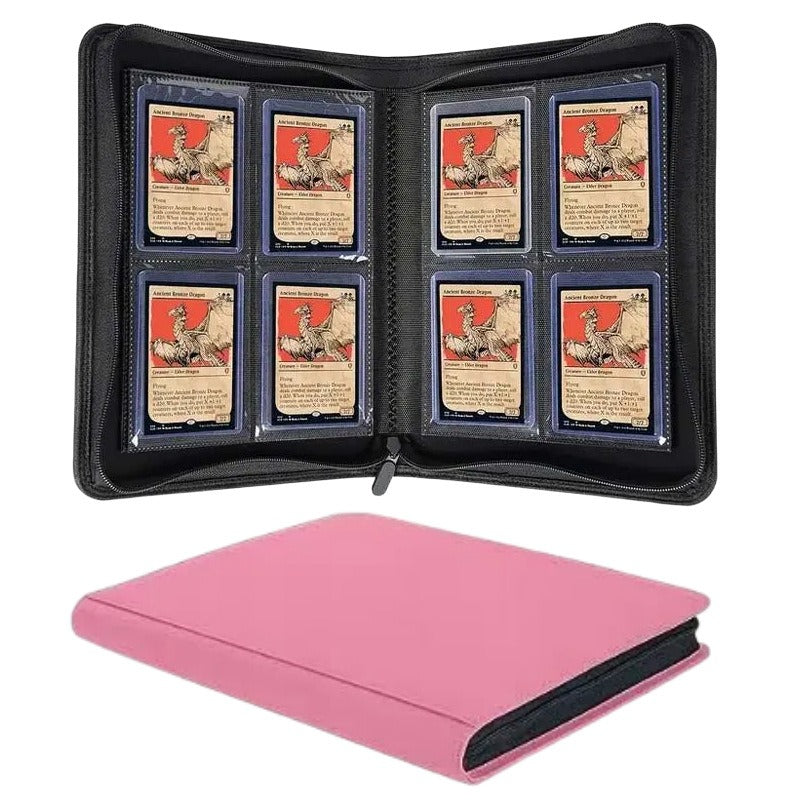 Large Capacity PU Leather Game Card Storage Box